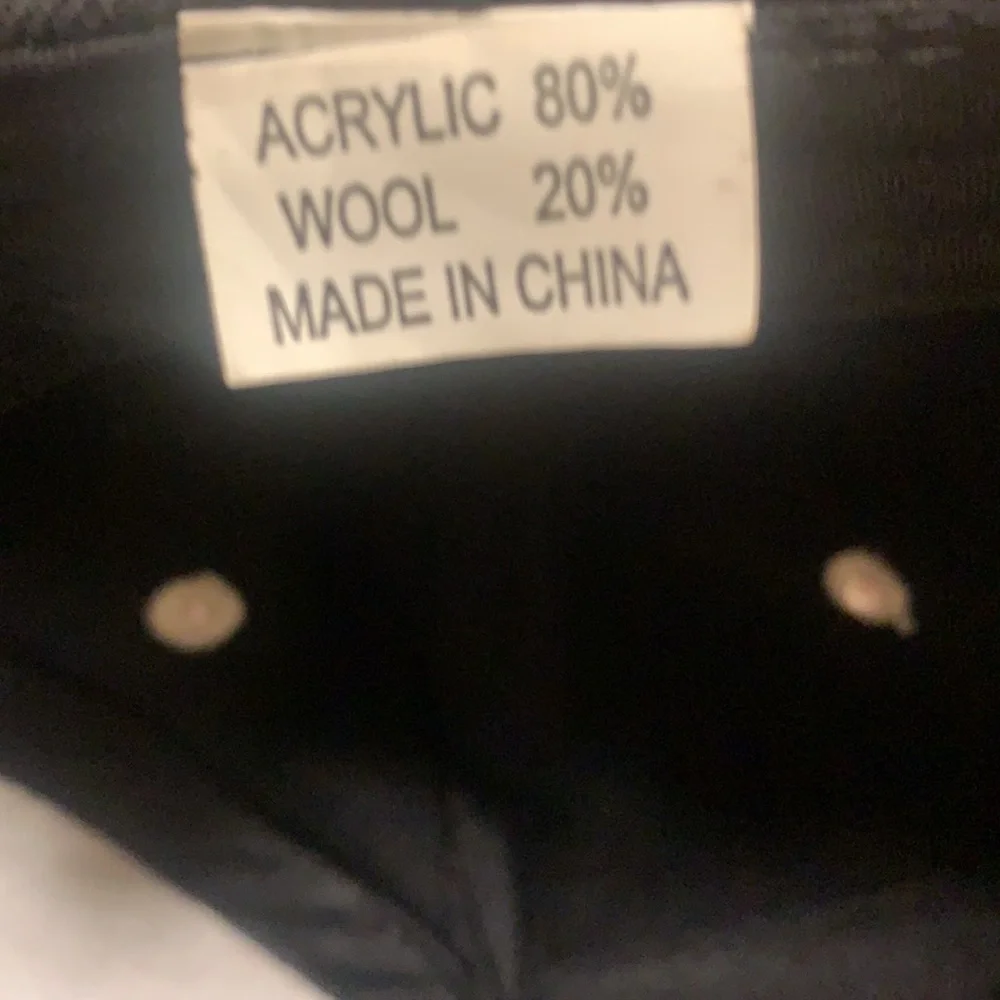 Adjustable Wool New York Cap